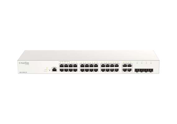 D-Link DBS-2000-28 24-Ports 10/100/1000Mbps + 4-Ports Combo GE/SFP Cloud Networking Switch